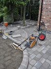 plate vibrator for paving