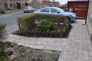 Block paving