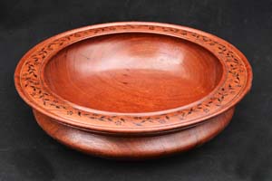handmade wooden jarrah bowl