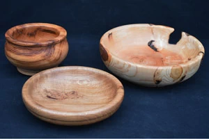 handmade wooden bowls