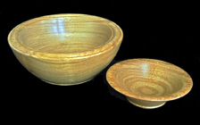 African wood bowls