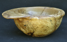 Burr oak bowl