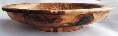 Raw oak burr