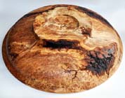 Large burr oak bowl