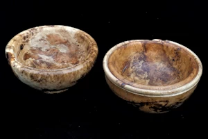 Burr oak bowls