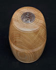Turned wooden box