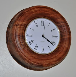 deep set wall clock