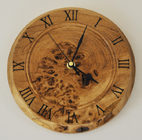 Hand made oak wall clock