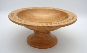 hand made wooden bowl