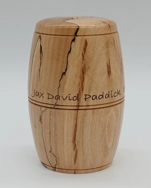 Wooden money box