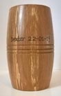 Hand crafted wooden money box