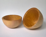 Handmade wooden egg