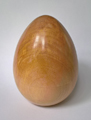Handmade wooden egg