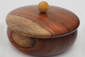 Wooden jewellery box