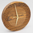 Bocote wall clock