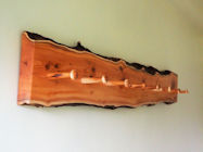 Shaker peg coat rack