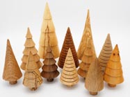 Hand made wooden Christmas tree