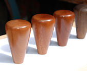handmade wooden gearstick knobs