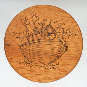 Children's stool Noah's ark