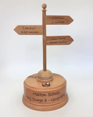 Geography trophy