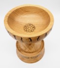 Golf trophy wooden cup