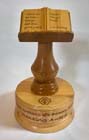 Hand made wooden reading trophy