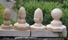 Custom made summerhouse finial