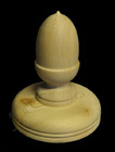 Acorn finial