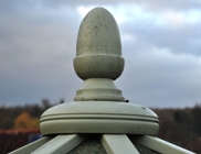Acorn finial