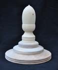 Acorn finial