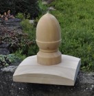 large hardwood summerhouse finial