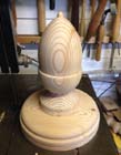 Acorn finial