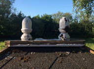 Summerhouse roof finial