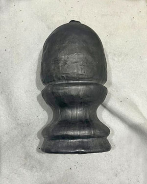 acorn finial former for leadwork