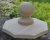 Custom made summerhouse finial