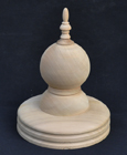 Ball finial with spike