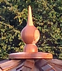 Summerhouse finial