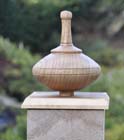 Hand made fence post cap