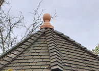 Summerhouse finial