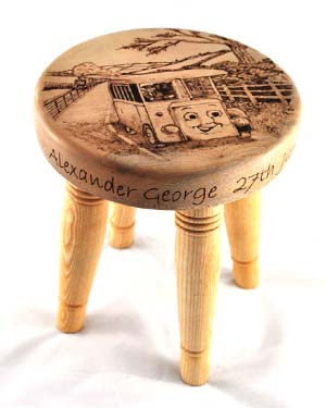 Child's personalised stool
