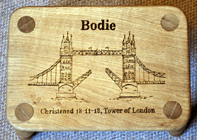 Childs personalised stool