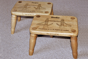 Children's christening stools