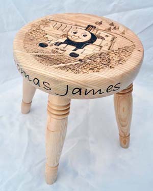 Child's personalised stool