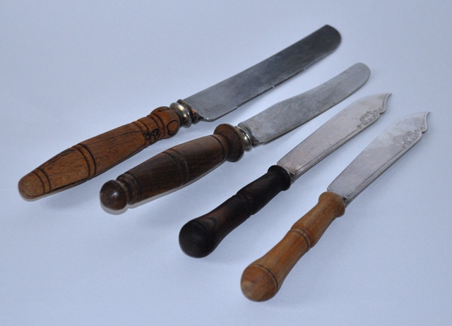 Wooden knife handles