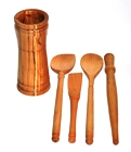 Spoons spatula and spurtle