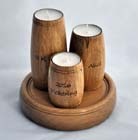 Tea light trio