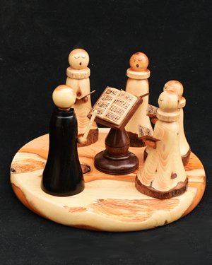 Wooden choir practice