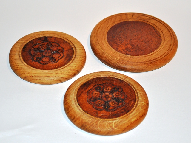 Wooden coasters