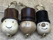 top hat keyrings
