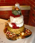 Mice on cheescake